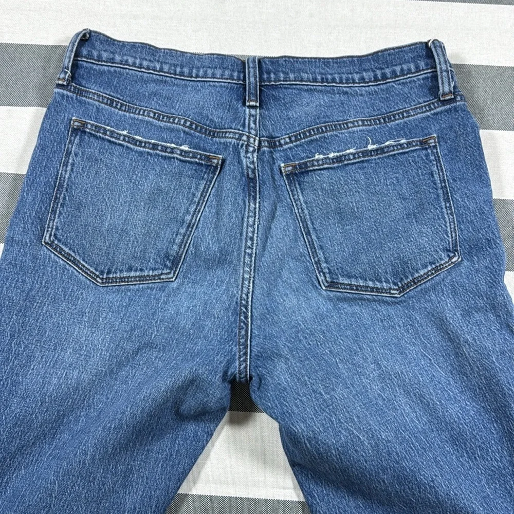 J. Crew Slim Boyfriend High-Waisted Blue‎ Denim Ankle Jeans Women’s Sz 29